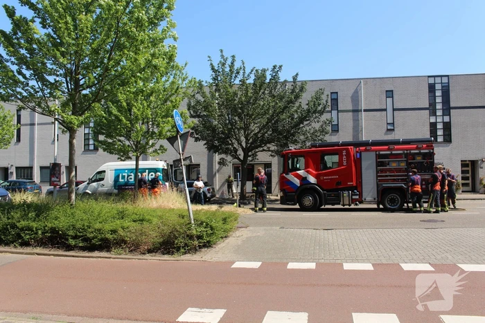 Gaslekkage ontstaan door werkzaamheden