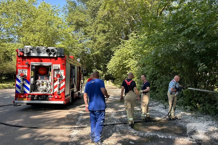 Bermbrand snel geblust