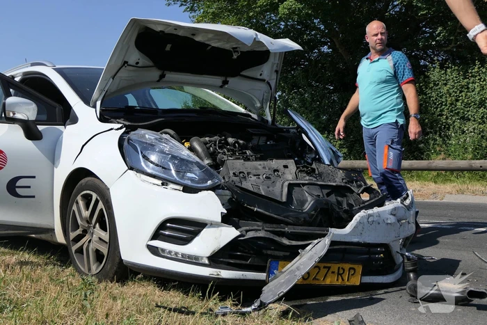 Drie gewonden bij kettingbotsing