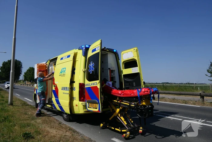 Drie gewonden bij kettingbotsing