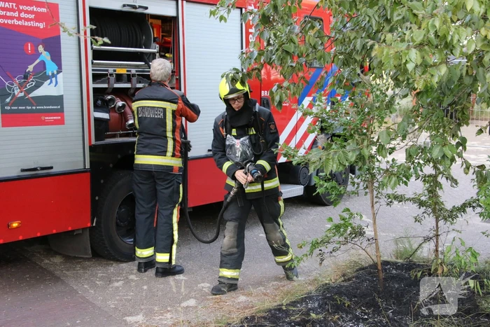 Opnieuw brandstichting op parkeerplaats