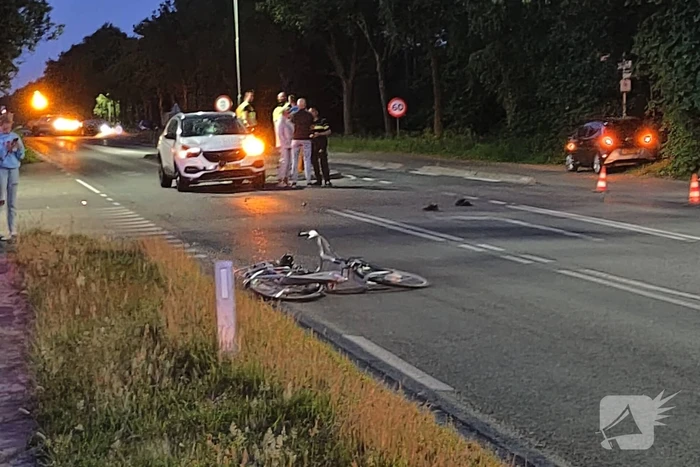 Fietser raakt ernstig gewond bij aanrijding