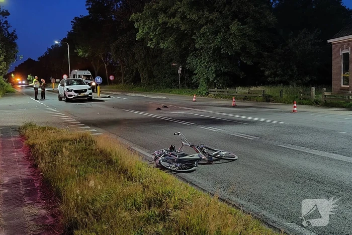 Fietser raakt ernstig gewond bij aanrijding