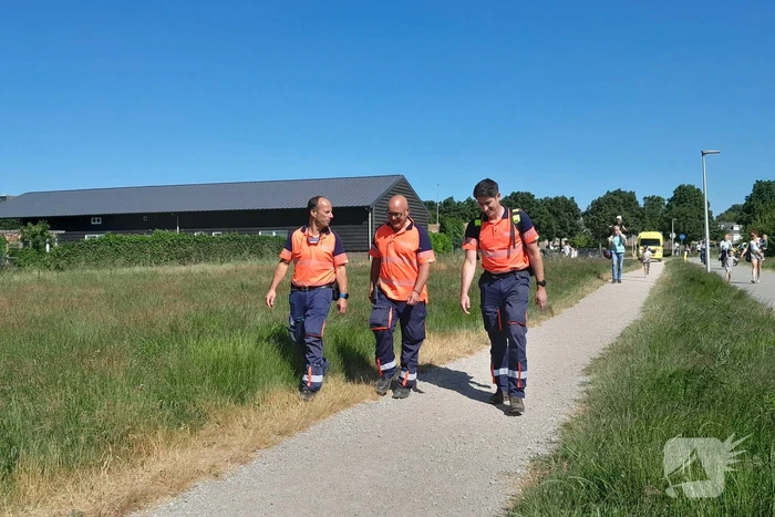Traumateam assisteert bij noodsituatie