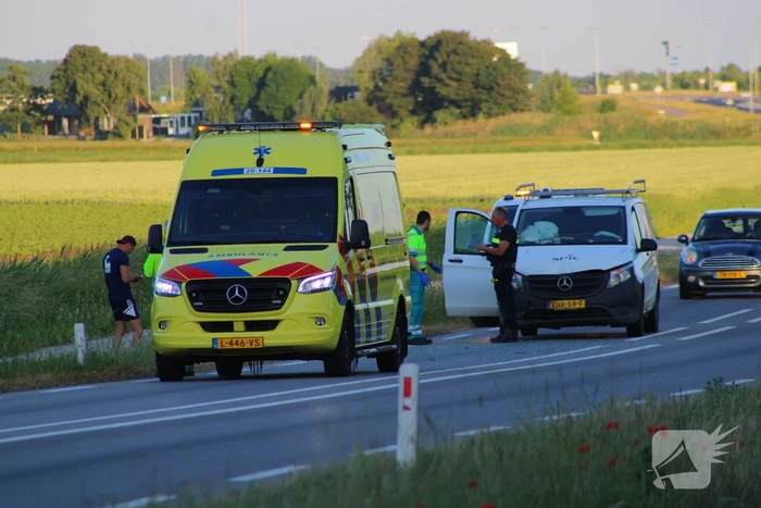 ongeval zeelandweg-oost - n257 4,8 de heen
