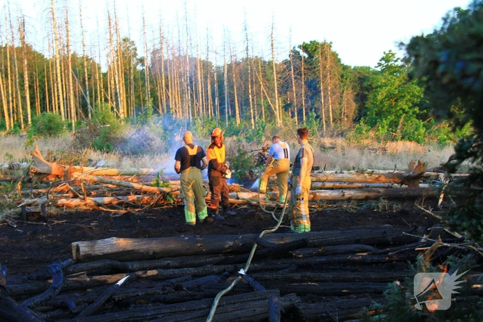 Natuurbrand laait weer op