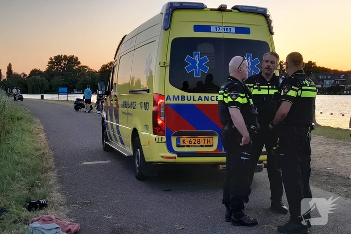 Persoon gewond na val met scooter