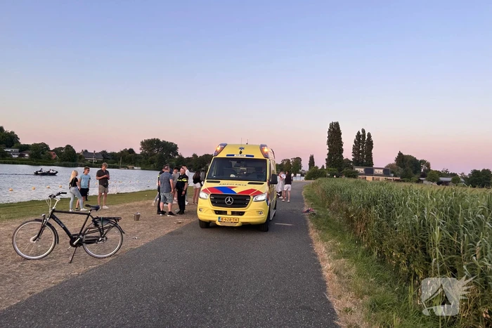 Persoon gewond na val met scooter