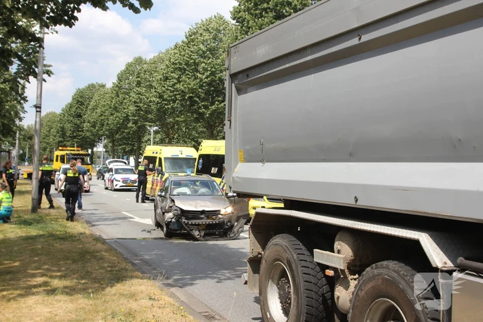 Meerdere gewonden bij ongeval met vrachtwagen