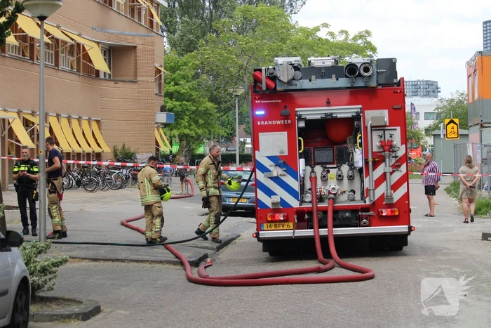 Brand in schuur van zorginstelling