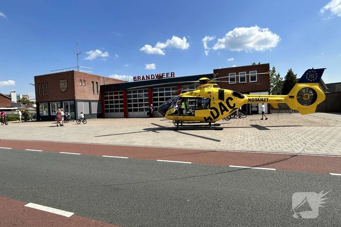 Veel bekijks bij inzet traumahelikoter na ongeval