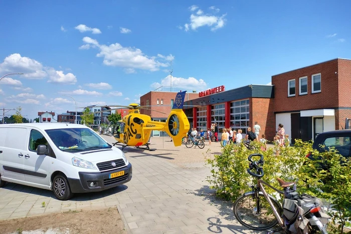 Veel bekijks bij inzet traumahelikoter na ongeval