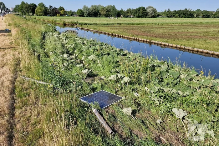 Automobilist eindigt in het water