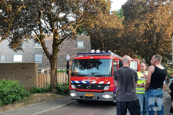 Brand in achtertuin geblust