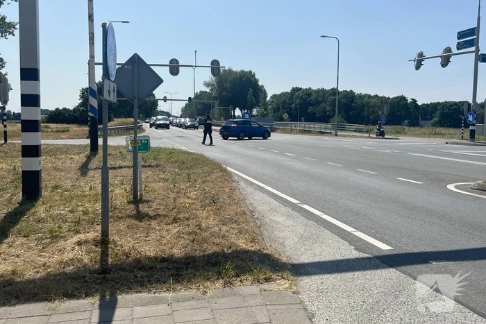 Kop-staart aanrijding door inschattingsfout