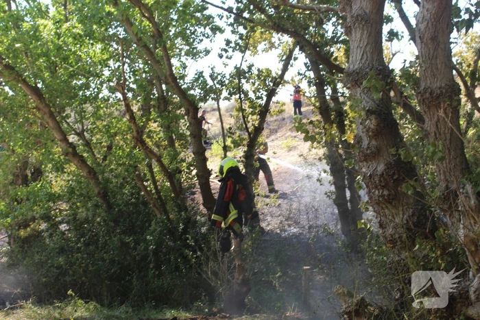 Forse brand in duingebied