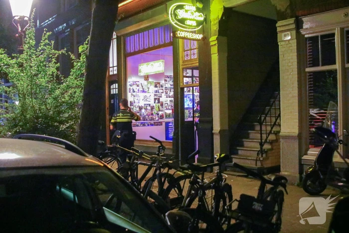 Overval op coffeeshop