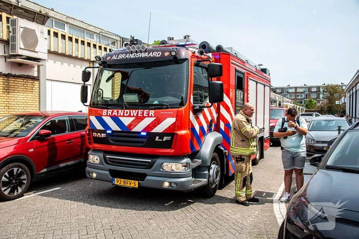 Hevige rookontwikkeling bij brand in snackbar