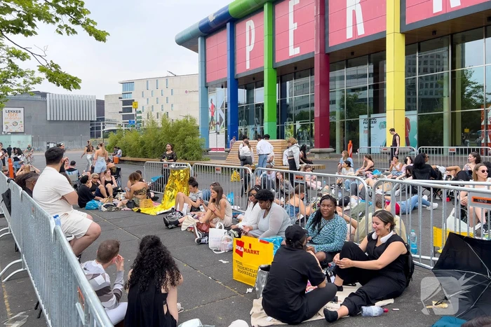Beyoncé fans wachten urenlang voor concert