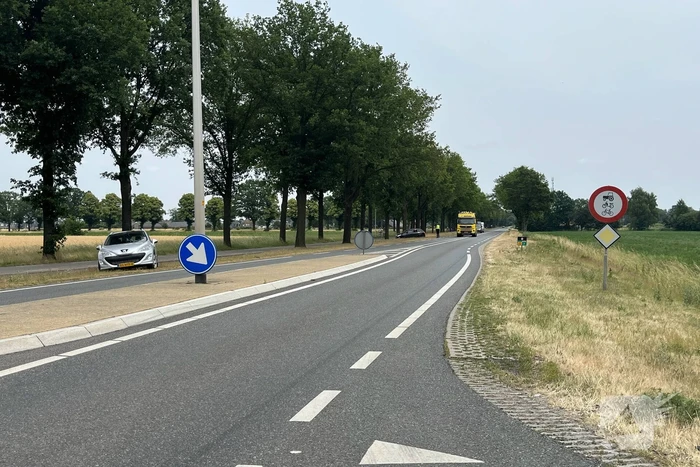 Automobilisten botsen tegen elkaar