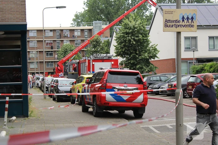 Veel rookontwikkeling bij grote brand in woning