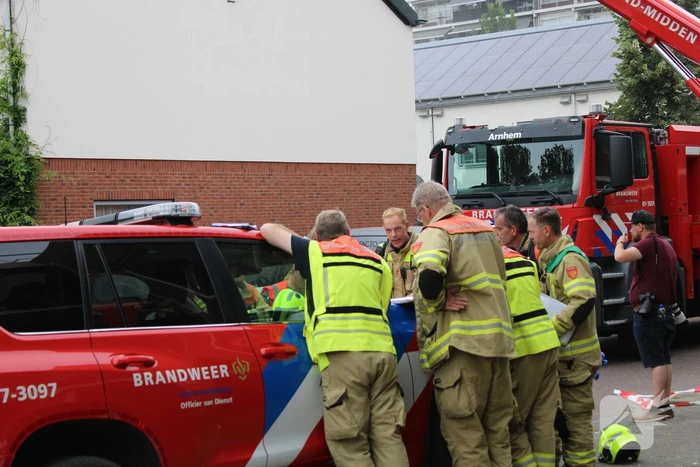 Veel rookontwikkeling bij grote brand in woning