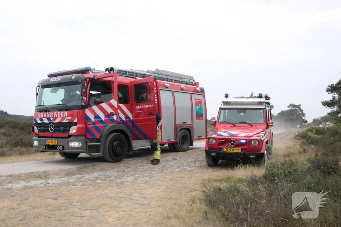 Brandweer groots gealarmeerd voor BBQ in bos