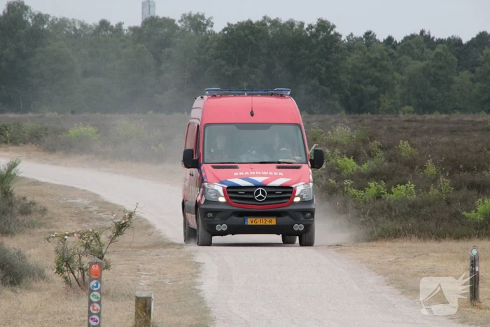 Brandweer groots gealarmeerd voor BBQ in bos