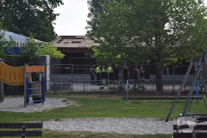 Traumahelikopter landt voor ongeval bij schoolgebouw De Morgenster