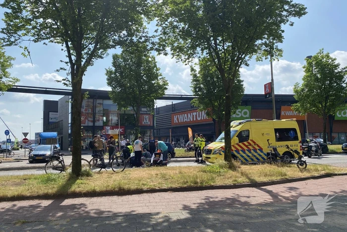 Man op driewieler raakt gewond