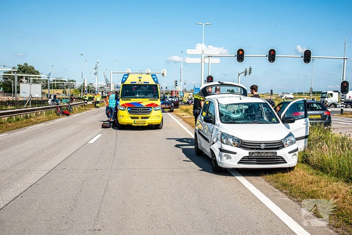 ongeval vondelingenweg hoogvliet rotterdam