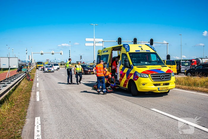 Fietser ernstig gewond bij botsing