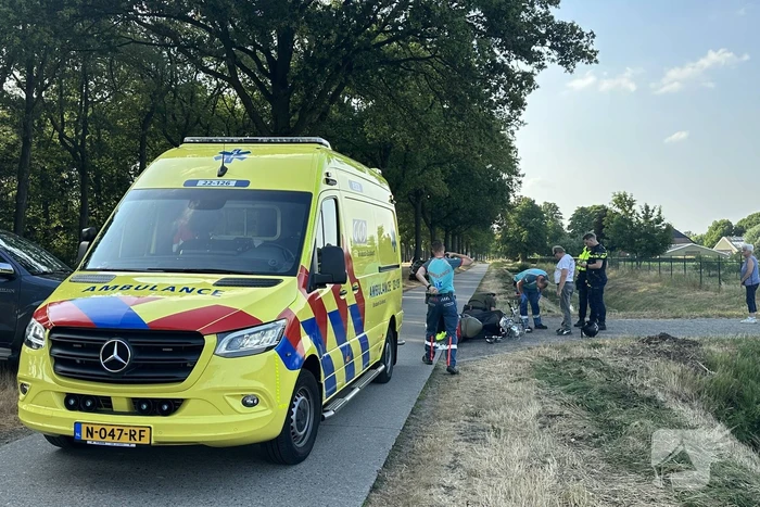 Scooterrijder gewond bij botsing met auto