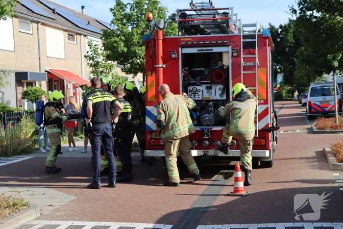 CV-ketel vat vlam op zolder van woning