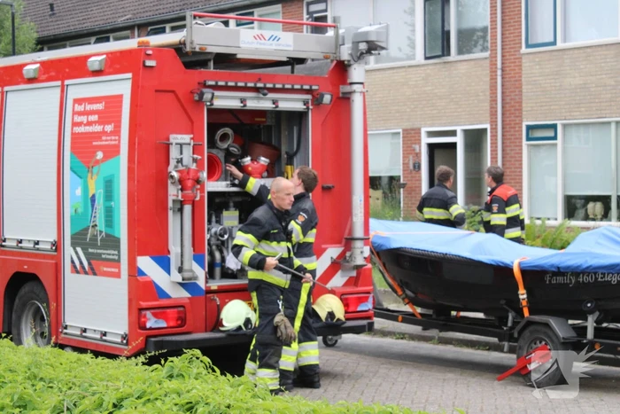 Brandweer doet onderzoek naar vreemde geur