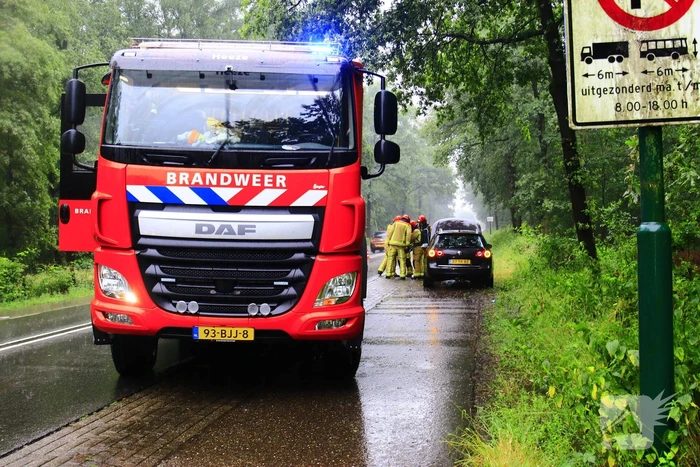 Autobrand blijkt oververhitte motor