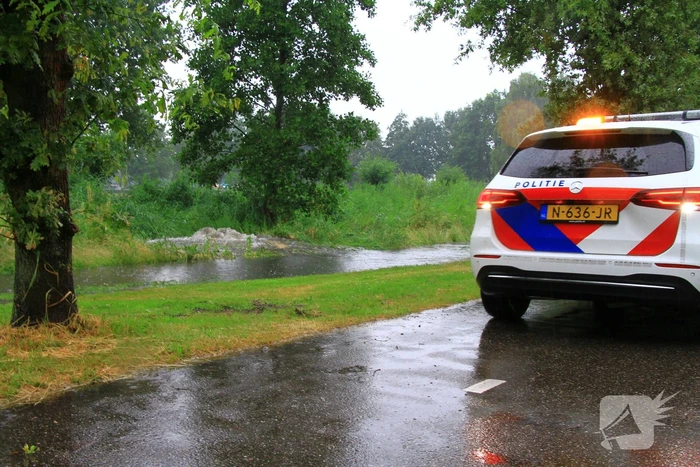 Wateroverlast door hevige regenval in Limburg