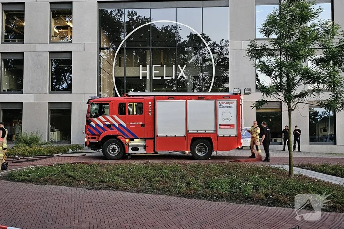 Brandweer ingezet na brandmelding gebouw