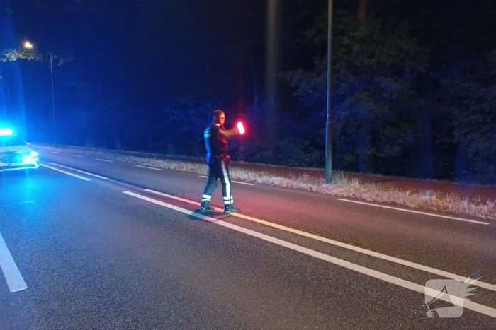 Scooterrijder gewond bij botsing tegen verkeersbord