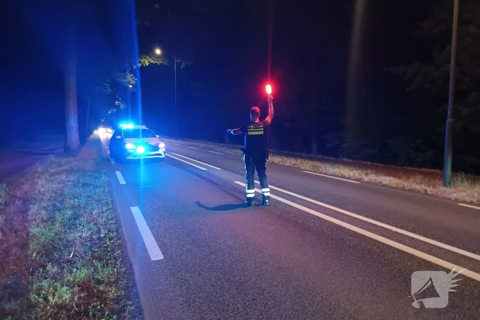 Scooterrijder gewond bij botsing tegen verkeersbord