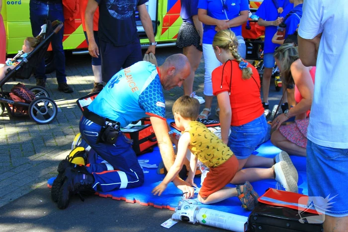 Mooi weer tijden open dag hulpdiensten