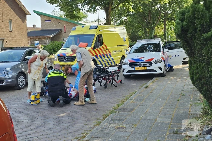 Vrouw gewond bij aanrijding met bestelbus