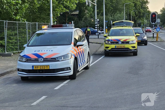 Fietser gewond na val