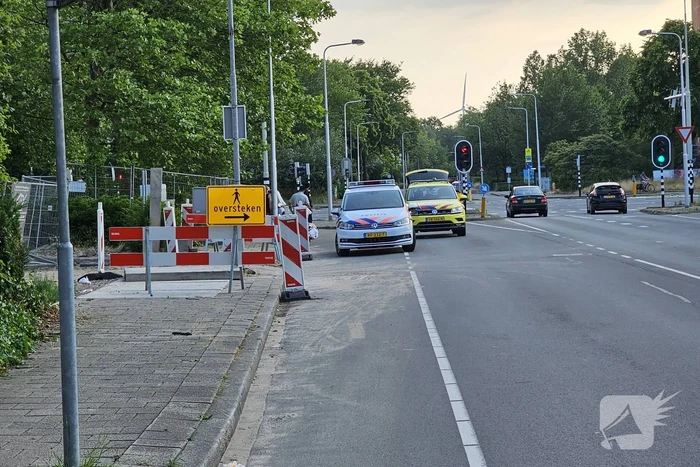 Fietser gewond na val