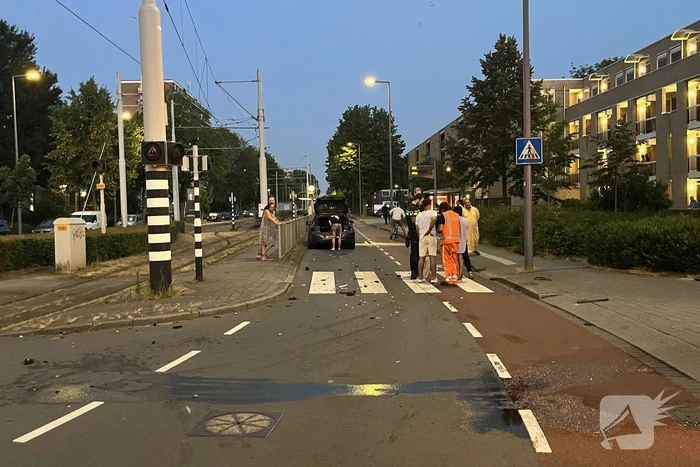 Forse schade aan auto's na botsing