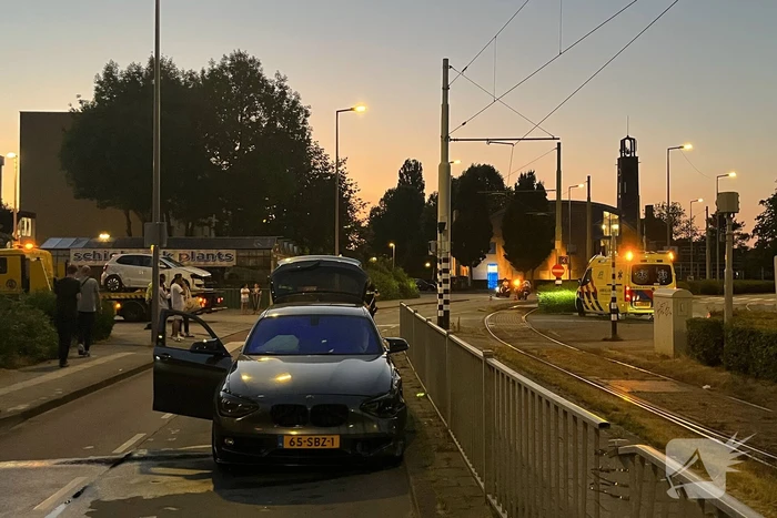 Forse schade aan auto's na botsing