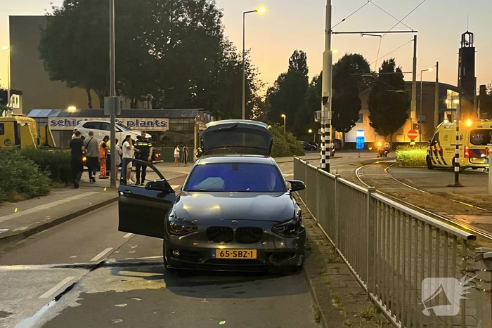 Forse schade aan auto's na botsing