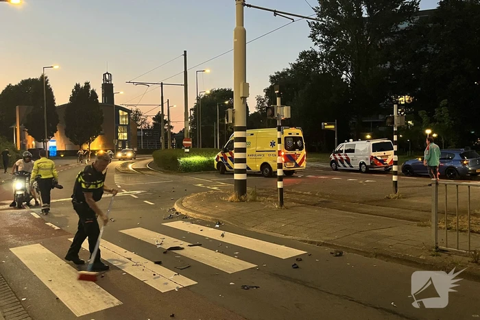 Forse schade aan auto's na botsing