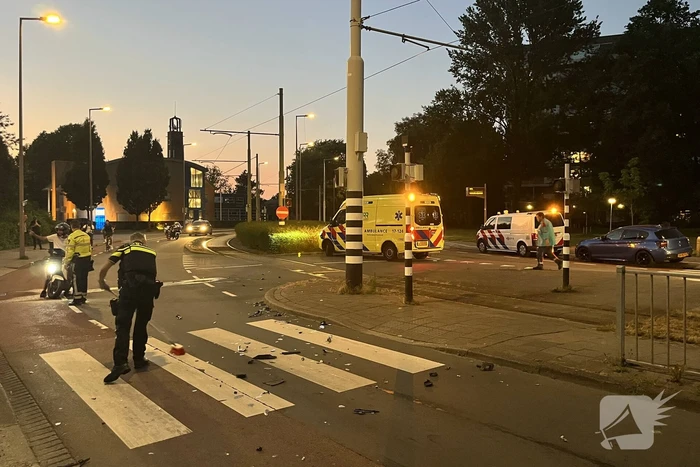 Forse schade aan auto's na botsing