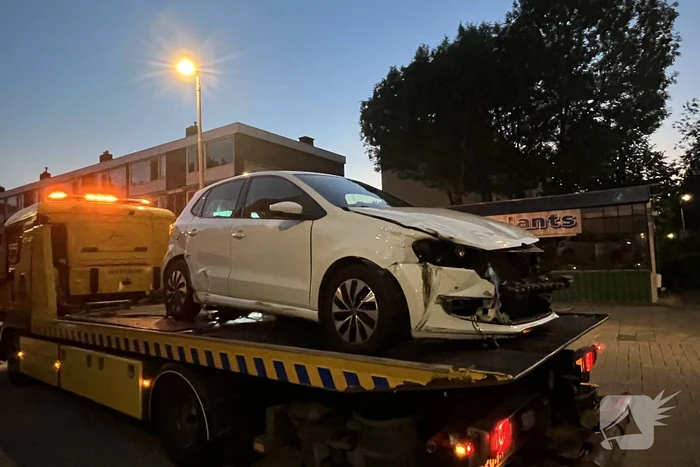 Forse schade aan auto's na botsing